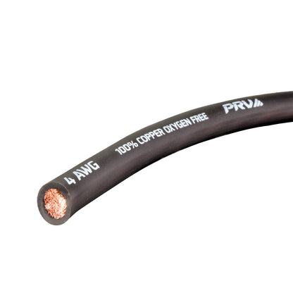 PRV PW4AWG-BLACK 50ft Roll