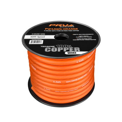 PRV PW4AWG-ORANGE 50ft Roll