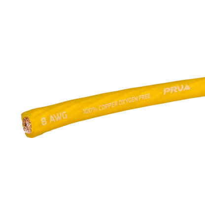 PRV PW8AWG-AMBER GOLD 100ft Roll