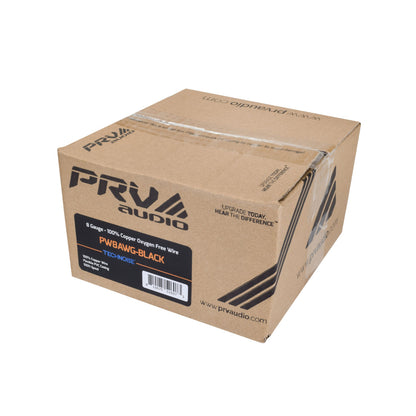 PRV PW8AWG-BLACK 100ft Roll