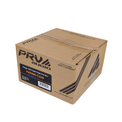 PRV PW8AWG-CLEAR 100ft Roll