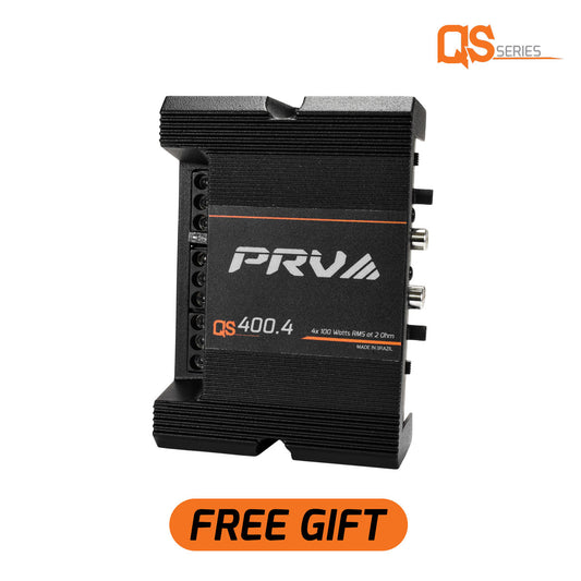 PRV QS400.4 2 Ohm FREE GIFT