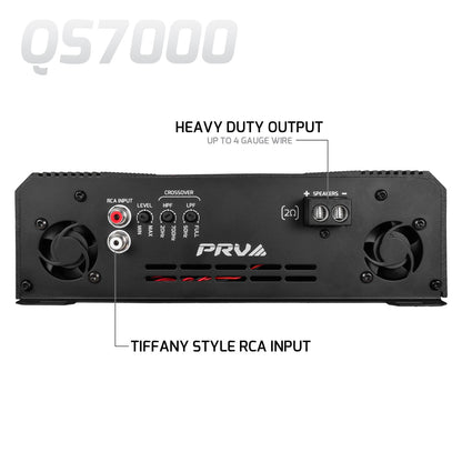 PRV QS7000 2 Ohm Amplifier