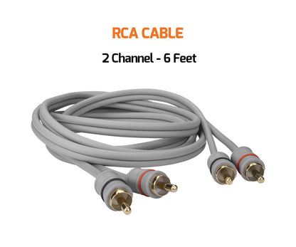 2 Channel RCA Audio Signal Cable