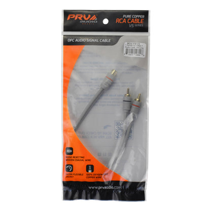PRV 1 Female to 2 Male Y RCA Cable