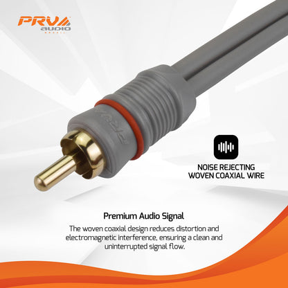 PRV 1 Male to 2 Female Y RCA Cable