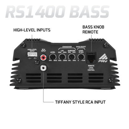 PRV RS1400 BASS 1 Ohm Amplifier