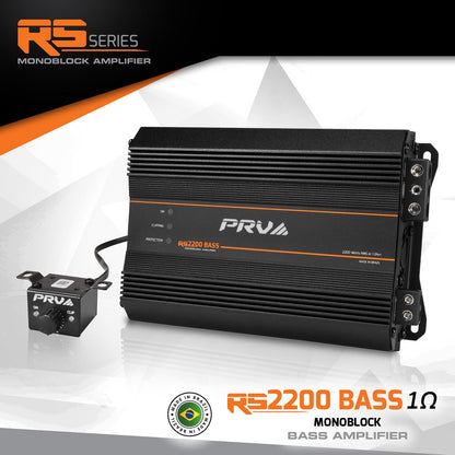 PRV RS2200 BASS 1 Ohm Amplifier