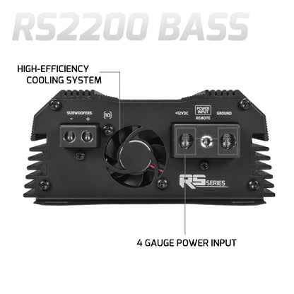 PRV RS2200 BASS 1 Ohm Amplifier