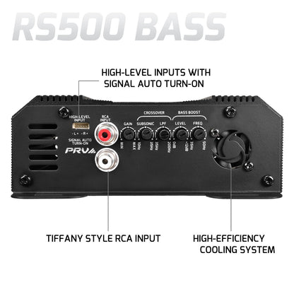PRV RS500 BASS 1 Ohm Amplifier