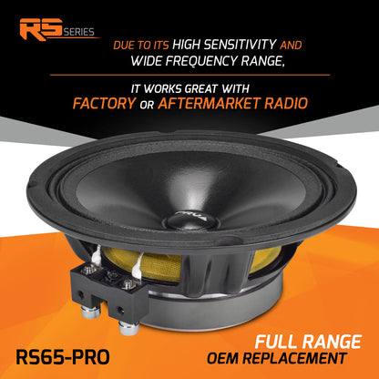 PRV RS65-PRO (PAIR) Full Range