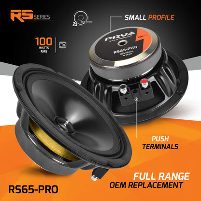 PRV RS65-PRO (PAIR) Full Range