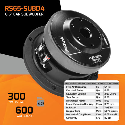 PRV RS65-SUBD4 Subwoofer