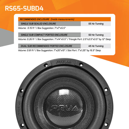 PRV RS65-SUBD4 Subwoofer