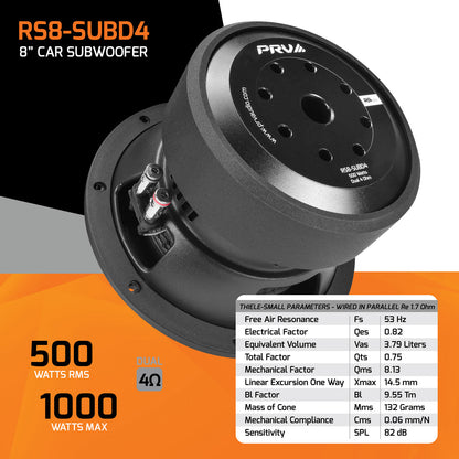PRV RS8-SUBD4 Subwoofer