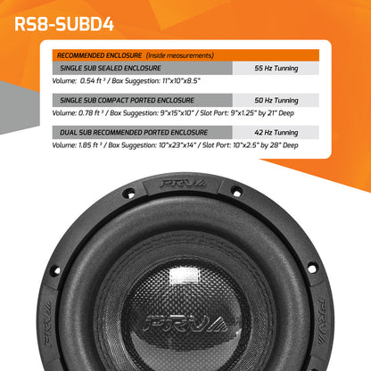 PRV RS8-SUBD4 Subwoofer