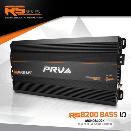 PRV RS8200 BASS 1 Ohm Amplifier