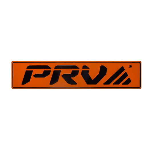 PRV Orange Car Tag