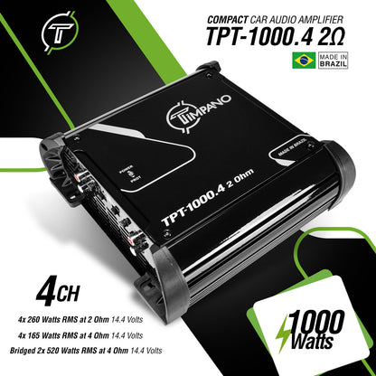 TPT-1000.4 2 Ohm Amplifier