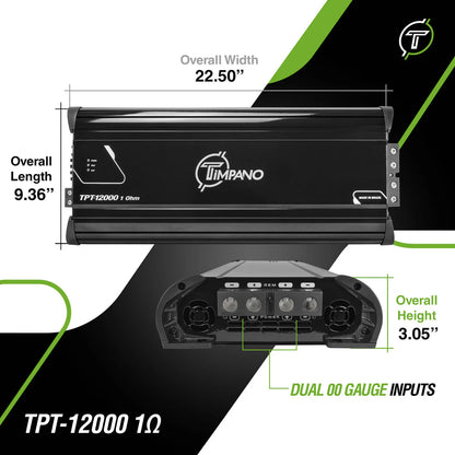TPT-12000 1 Ohm Amplifier