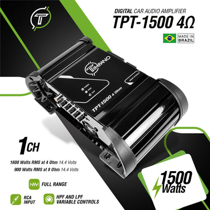 TPT-1500 4 Ohm Amplifier