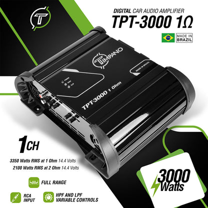 TPT-3000 1 Ohm Amplifier