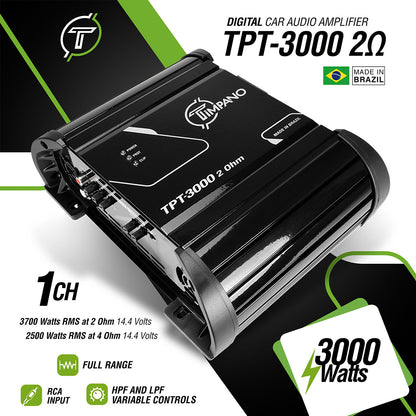 TPT-3000 2 Ohm Amplifier