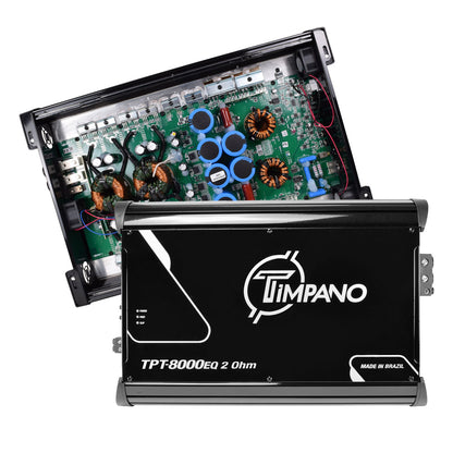 TPT-8000EQ 2 Ohm Amplifier