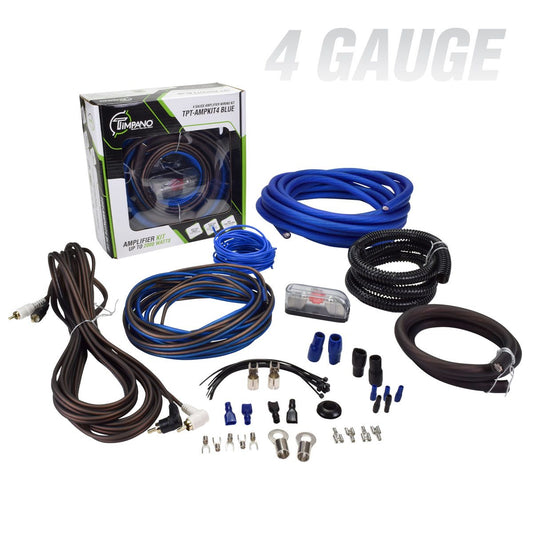 TPT-AMPKIT4 BLUE Amplifier Wiring Kit