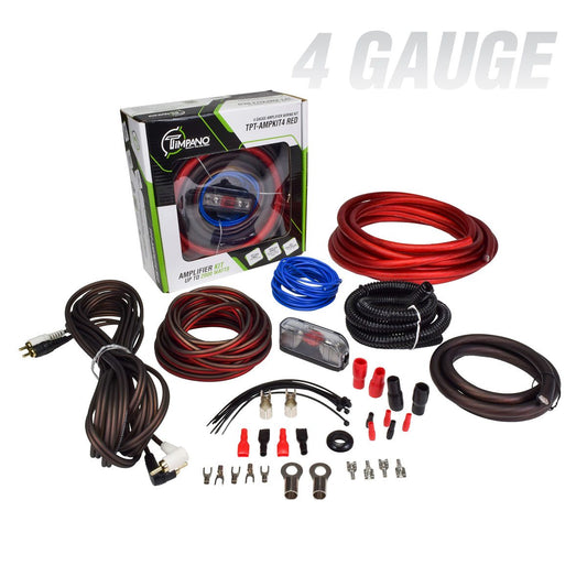 TPT-AMPKIT4 RED Amplifier Wiring Kit