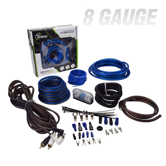 TPT-AMPKIT8 BLUE Amplifier Wiring Kit