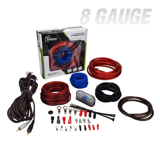 TPT-AMPKIT8 RED Amplifier Wiring Kit
