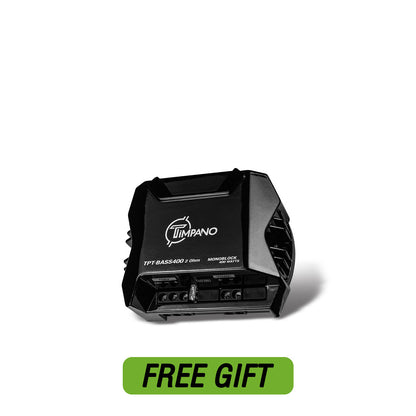 TPT-BASS400 2 Ohm Amplifier FREE GIFT