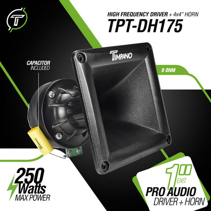 TPT-DH175 Driver + Horn Combo