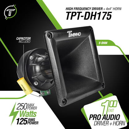 TPT-DH175 Driver + Horn Combo