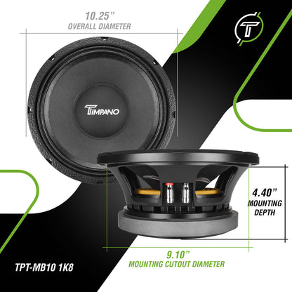 TPT-MB10 1K8 Midbass