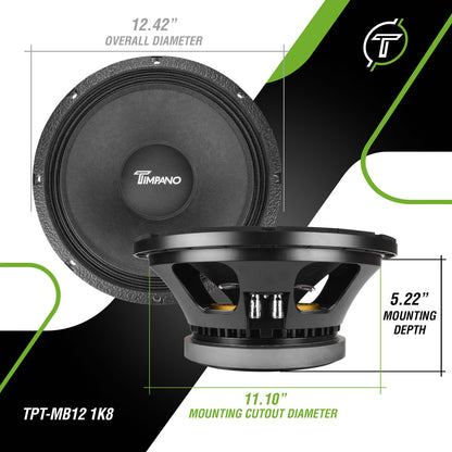 TPT-MB12 1K8 Midbass