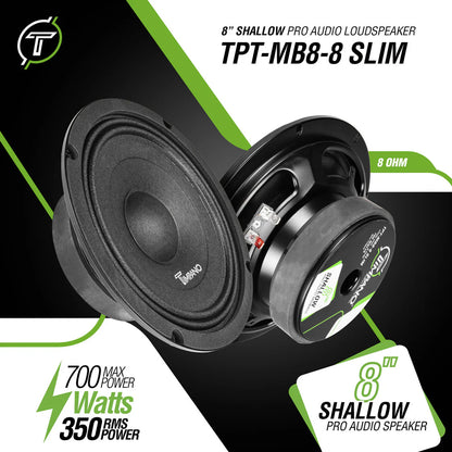 TPT-MB8-8 SLIM Midbass