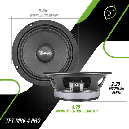TPT-MR6-4 PRO Midrange