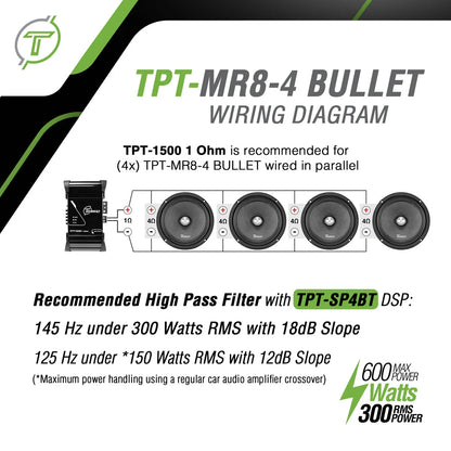 TPT-MR8-4 BULLET Midrange