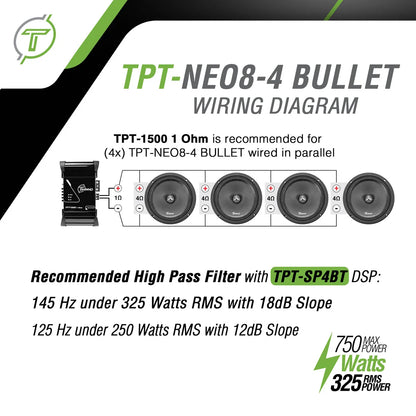 TPT-NEO8-4 BULLET Midrange