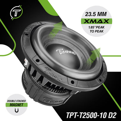 TPT-T2500-10 D2 Subwoofer