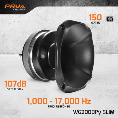 PRV WG2000Py SLIM Driver + Horn Combo