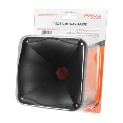 PRV WGP12-25 SLIM BLACK Waveguide