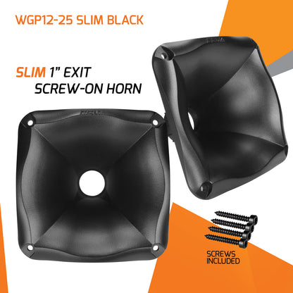 PRV WGP12-25 SLIM BLACK Waveguide