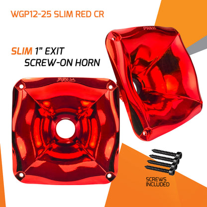 PRV WGP12-25 SLIM RED CR Waveguide