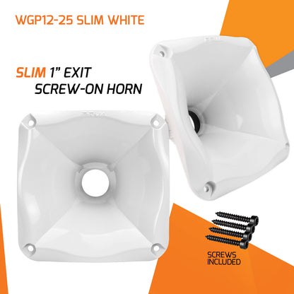 PRV WGP12-25 SLIM WHITE Waveguide