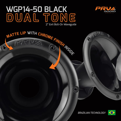 PRV WGP14-50 BLACK DUAL TONE Waveguide