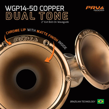 PRV WGP14-50 COPPER DUAL TONE Waveguide