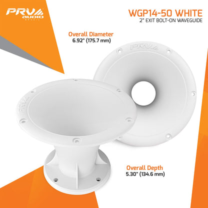 PRV WGP14-50 WHITE Waveguide